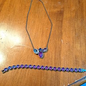 Touchstone by Swarovski Purple Set